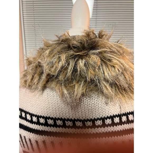 Anthropologie Nettoyer A Sec Faux Fur Sleeveless Sweater - Picture 7 of 11